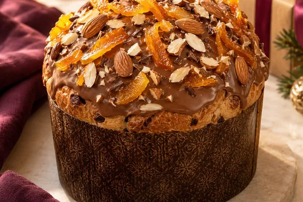 Laço de laranja & amêndoas